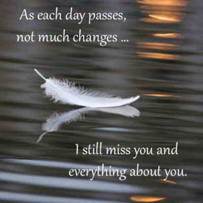 As each day passes ...