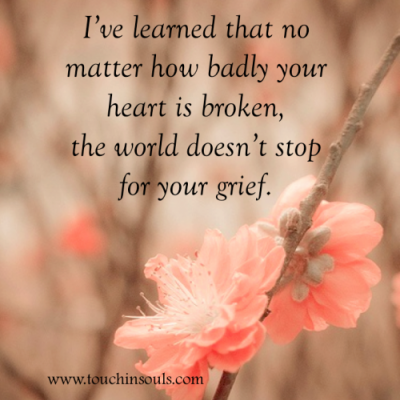 I've learned that no matter how ...