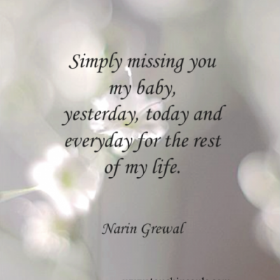 Simply missing you ...