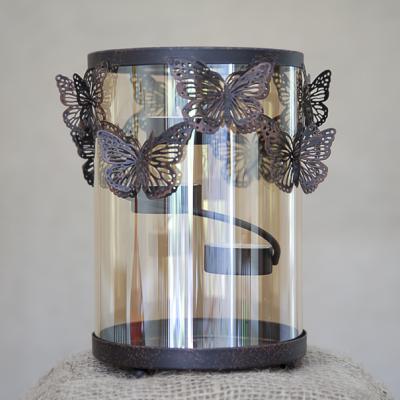 Butterfly Hurricane Tealight Candleholder