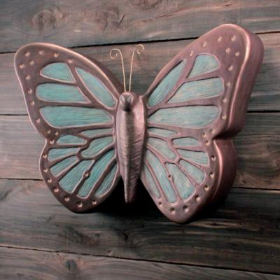 Metallic Bronze Butterfly Cremation Urn