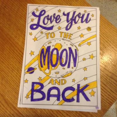 Love you to the moon and Back