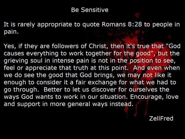 Be Sensitive