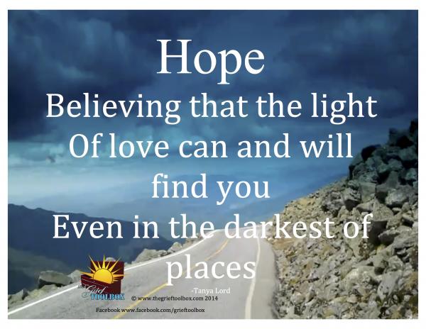 Hope in Dark Places