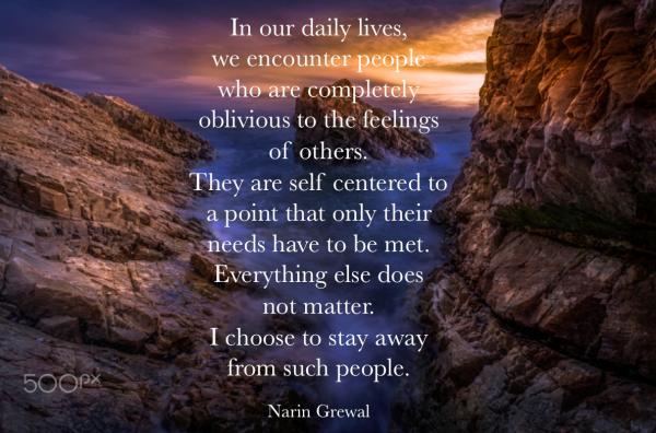 In our daily lives ... In our daily lives ...