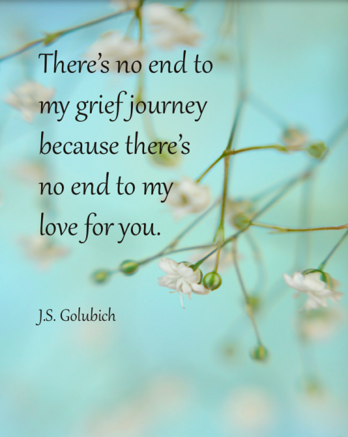 There's no end to ... | The Grief Toolbox