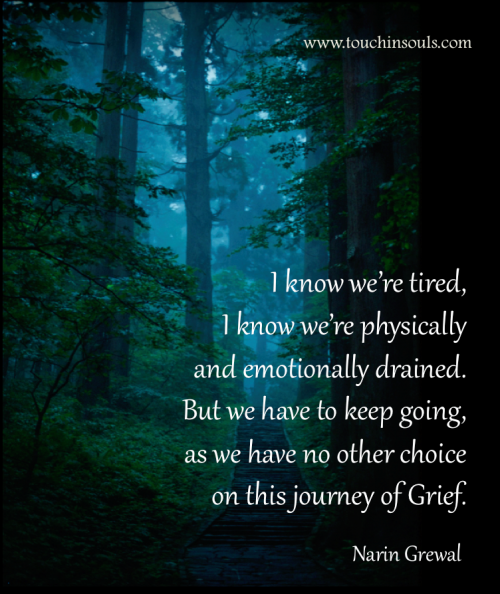 I know we're tired ... I know we're tired ...