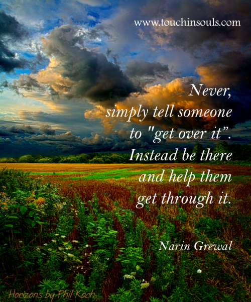 Never simply tell someone ...