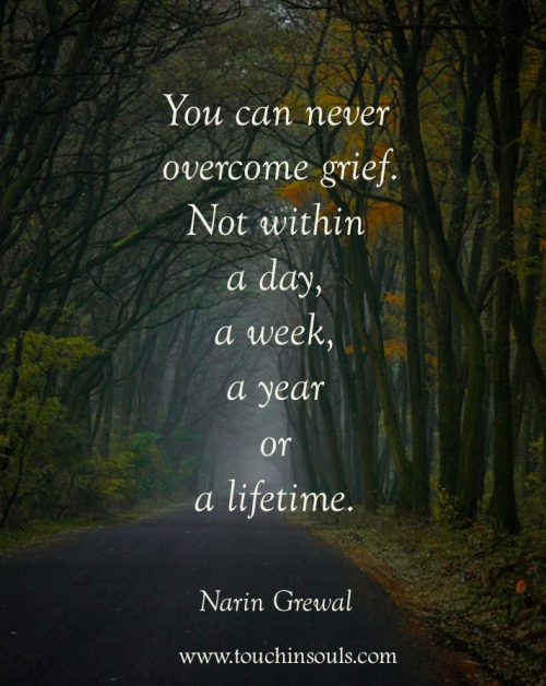 You can never overcome ... You can never overcome ...