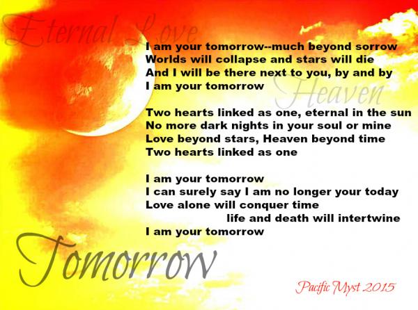Tomorrow by Pacific Myst Tomorrow by Pacific Myst