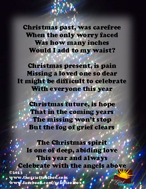 Christmas Past Present and Future | The Grief Toolbox