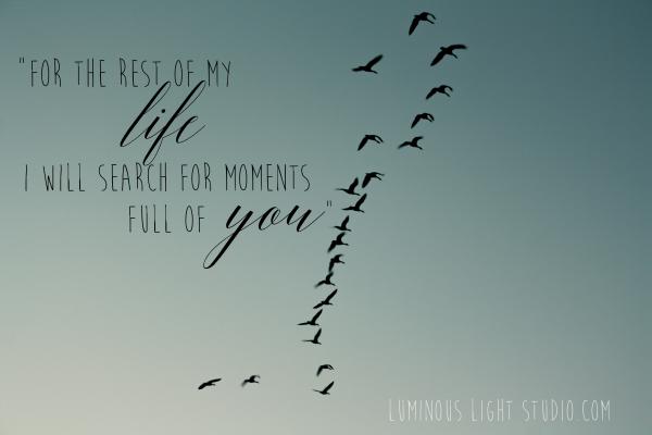 The rest of my life Artwork by Luminous Light Studio