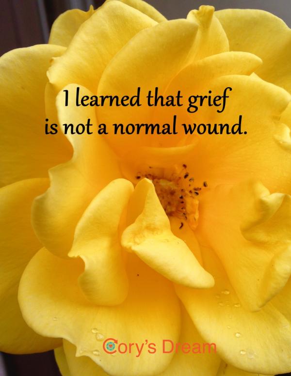 Grief is Not a Normal Wound Grief is Not a Normal Wound