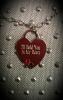 I'll Hold You In My Heart Sterling Silver Pendant (add up to 3 birthstones)
