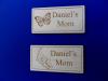 Personalized name badge, magnetic