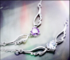 Angel Wings Heart Necklace