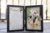 Pawprints Left by You Memorial Frame